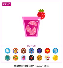 Alcoholic beverage sangria icon