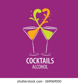 alcoholic cocktails logo