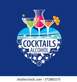 alcoholic cocktails logo