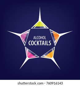 alcoholic cocktails logo