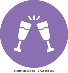Ilustración de diseño de icono de Vector de bebida alcohólica