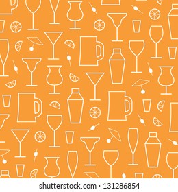 Alcoholic drinks background