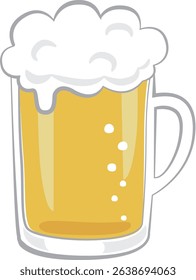 Alcoholic drinks
Beer in a beer mug