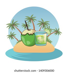 alcoholic drinks beverages cartoon vector illustration graphic design