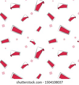 Alcoholic drinks or shot glasses pattern