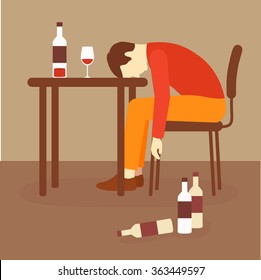 Alcohol Withdrawal Clip Art