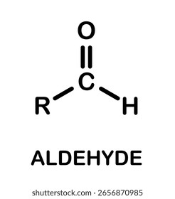 Aldehyde functional group chemistry formula