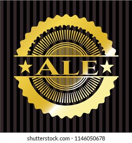 Ale gold emblem