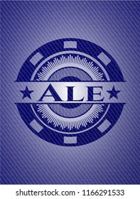 Ale with jean texture