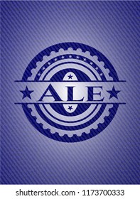 Ale with jean texture