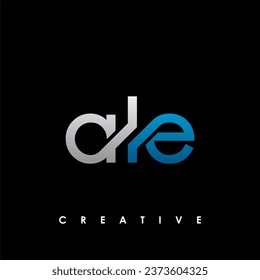 ALE Letter Initial Logo Design Template Vector Illustration