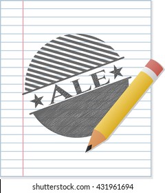 Ale pencil draw