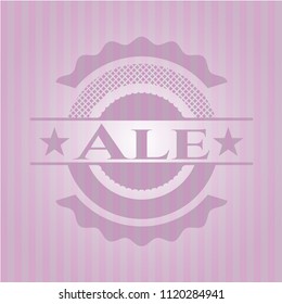 Ale pink emblem