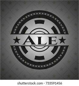 Ale realistic dark emblem