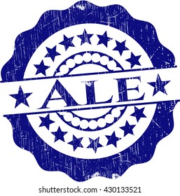 Sello de goma de Ale