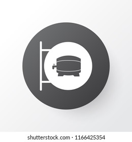 Ale sign icon symbol. Premium quality isolated beverage element in trendy style.