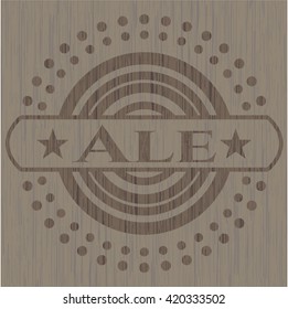 Ale wood signboards