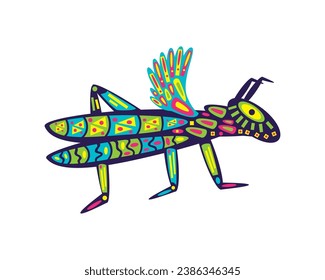 alebrijes craft design illustration isolated