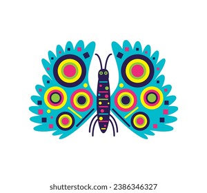 alebrijes mexican folklore illustration isolated