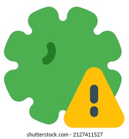 alert after being exposed to a virus