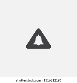 alert base icon. Simple sign illustration. alert symbol design. Can be used for web, print and mobile