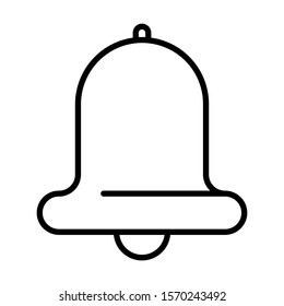alert bell alarm icon vector