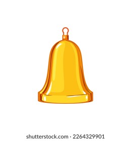 alert bell cartoon. alert bell sign. isolated symbol vector illustration