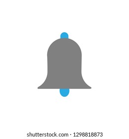Alert and bell icon. Element of user interface icon for mobile concept and web apps. Detailed Alert and bell icon can be used for web and mobile