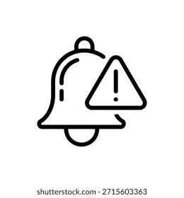Alert Bell Icon Notification Design