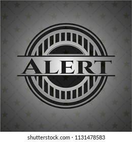 Alert dark badge