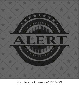 Alert dark emblem