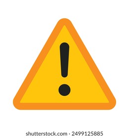 Alert Flat Icon Design For Personal nad Commercial Use