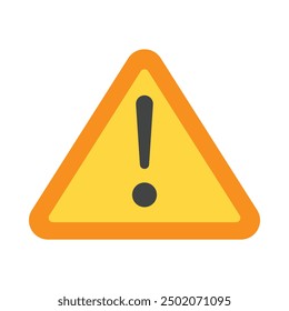 Alert Flat Icon Design For Personal nad Commercial Use