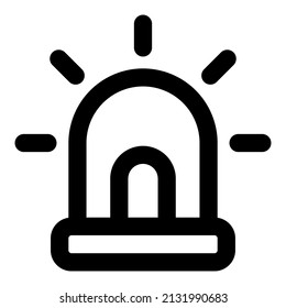 icono de alerta con color negro
