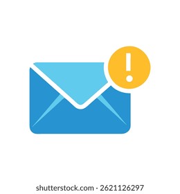 An alert icon for email notifications.