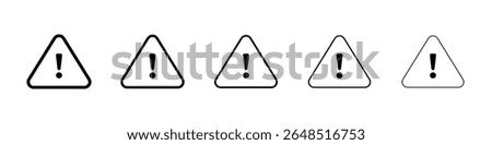 Alert icon filled flat sign concept for web design.