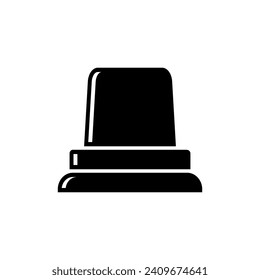 Alert Icon. Flasher, Emergency Symbol - Vector.