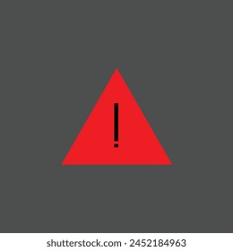 Alert icon isolated on background,Warning line icon isolated on white background.