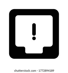 Diseño de ilustraciones de plantillas de logotipo de iconos de alerta