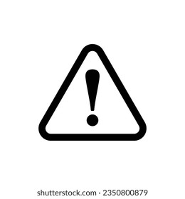 alert icon vector attention sign dangerous