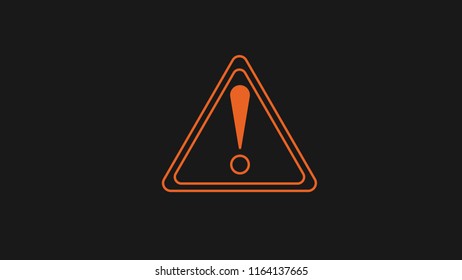 Alert icon vector illustration
