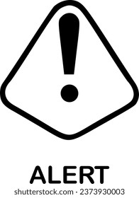 alert icon vector symbol design illustration