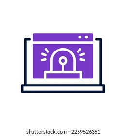 alert icon for your website, mobile, presentation, and logo design.