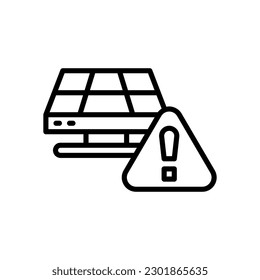 alert icon for your website, mobile, presentation, and logo design.