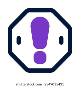 alert icon for your website, mobile, presentation, and logo design.