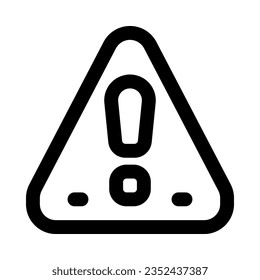 alert icon for your website, mobile, presentation, and logo design.