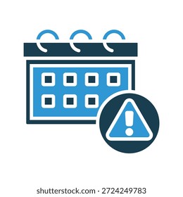 iconos de alerta de contorno y estilo plano, fondo transparente