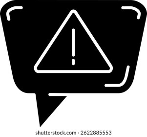 Alert Line vector Icon Design