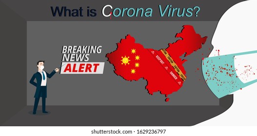 Alert news about corona virus from China. Alert News CoV, nCOV, MERS.