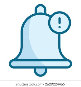 Alert Notification-Icon-Element für Design
